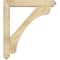 Ekena Millwork Legacy Arts and Crafts Rough Sawn Bracket w/ Offset Brace, Douglas Fir, 6"W x 34"D x 38"H BKT0604X34X38LEC03RDF - alternate 2